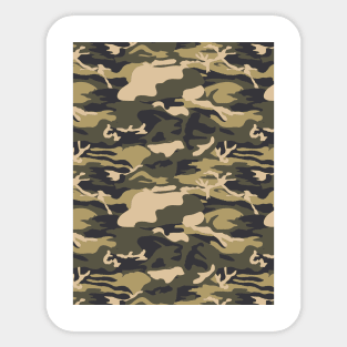 Camouflage Sticker